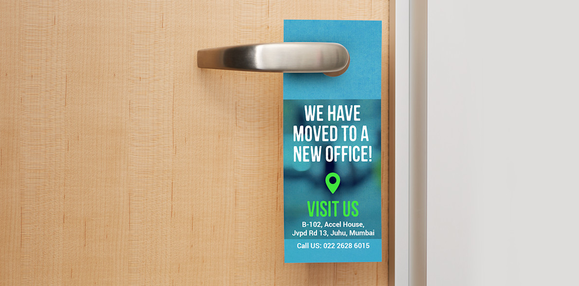 Door Hangers Door Hanger Design and Printing Vistaprint.in